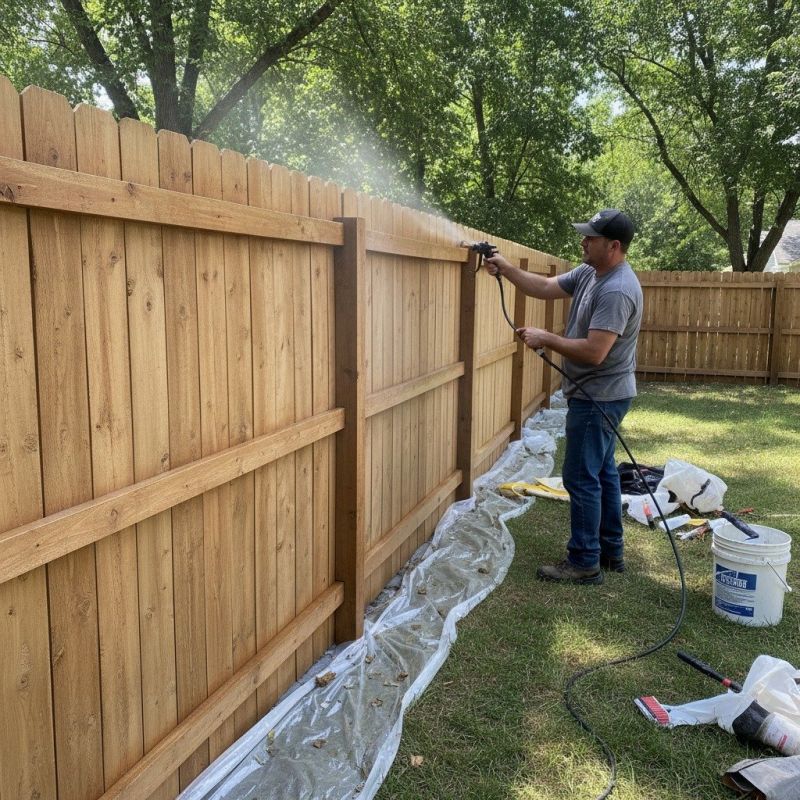 Cedar Fence Sealing in Puyallup, WA