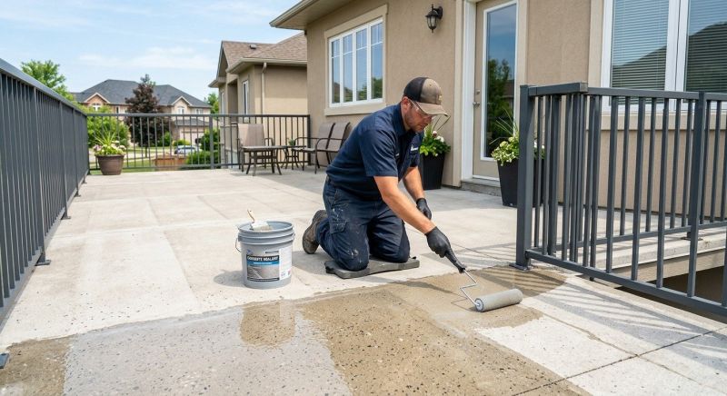Concrete Deck Sealing in Seattle, WA