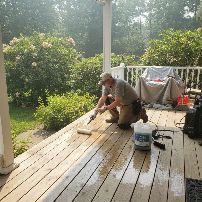 Concrete Deck Sealing in Renton, WA