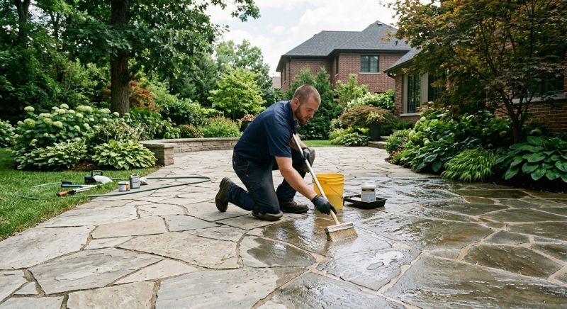 Courtyard Sealing in Gig Harbor, WA