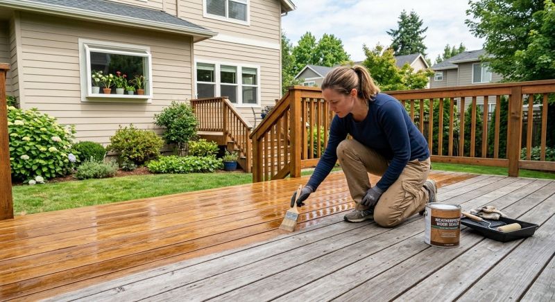 Deck Sealing in Seattle, WA