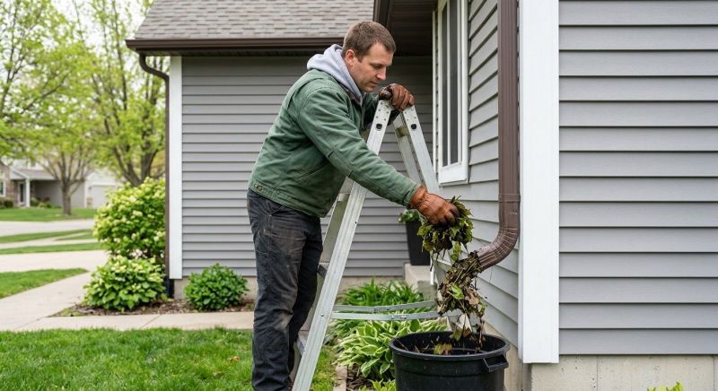 Downspout Cleaning in Annapolis, MD