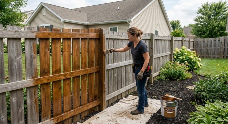 Fence Sealing in Puyallup, WA