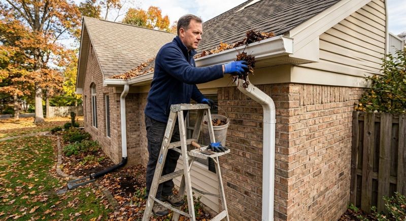 Gutter Downspout Unclogging in Morris County, NJ