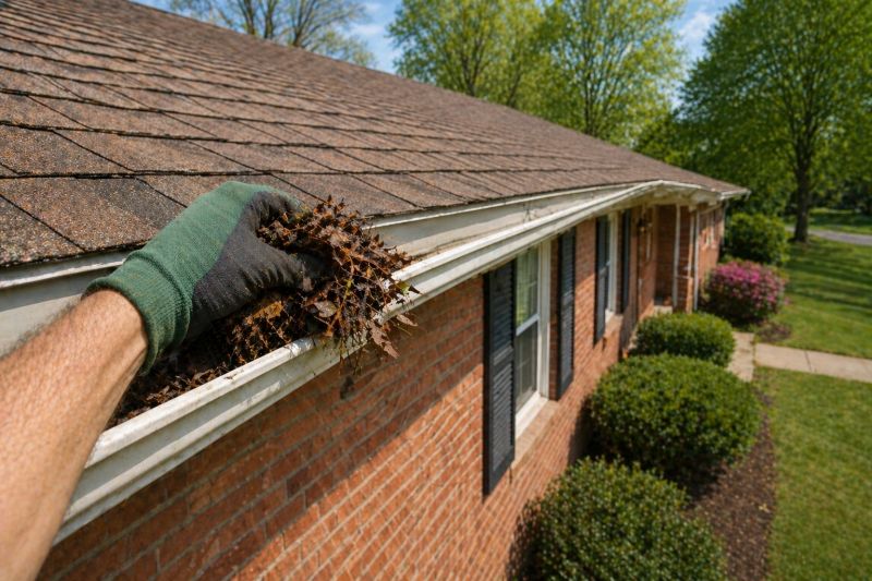 Gutter Leaf Clearing in Monmouth County, NJ