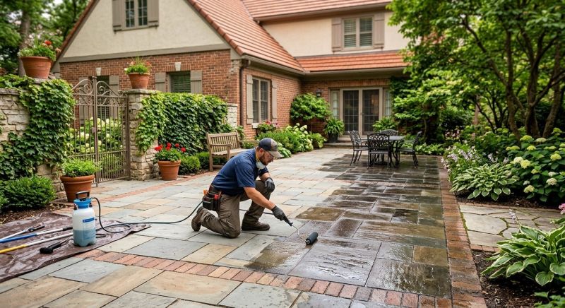 Paver Driveway Sealing in Puyallup, WA